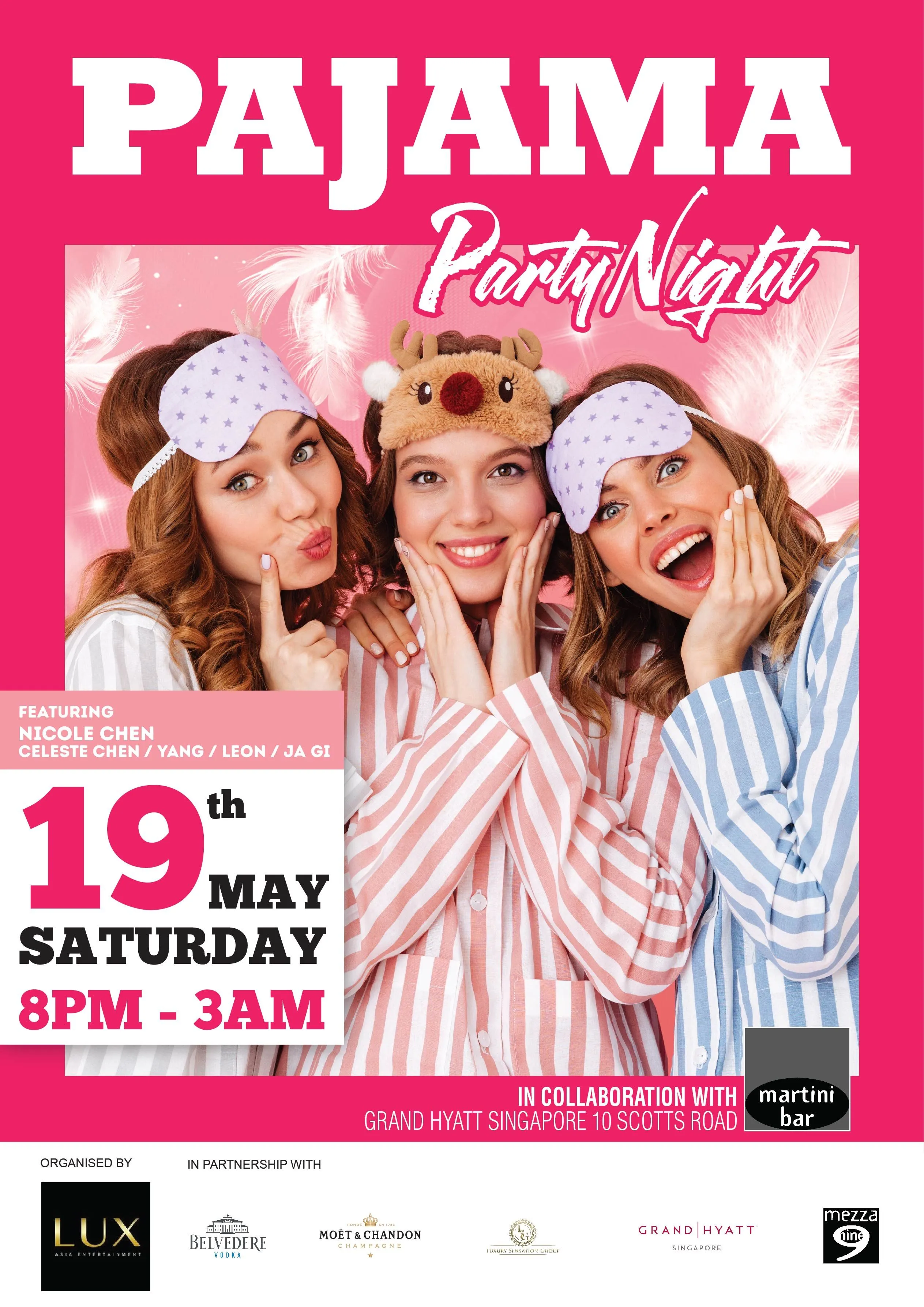 May A3 Poster Pajamas for Grand Hyatt
