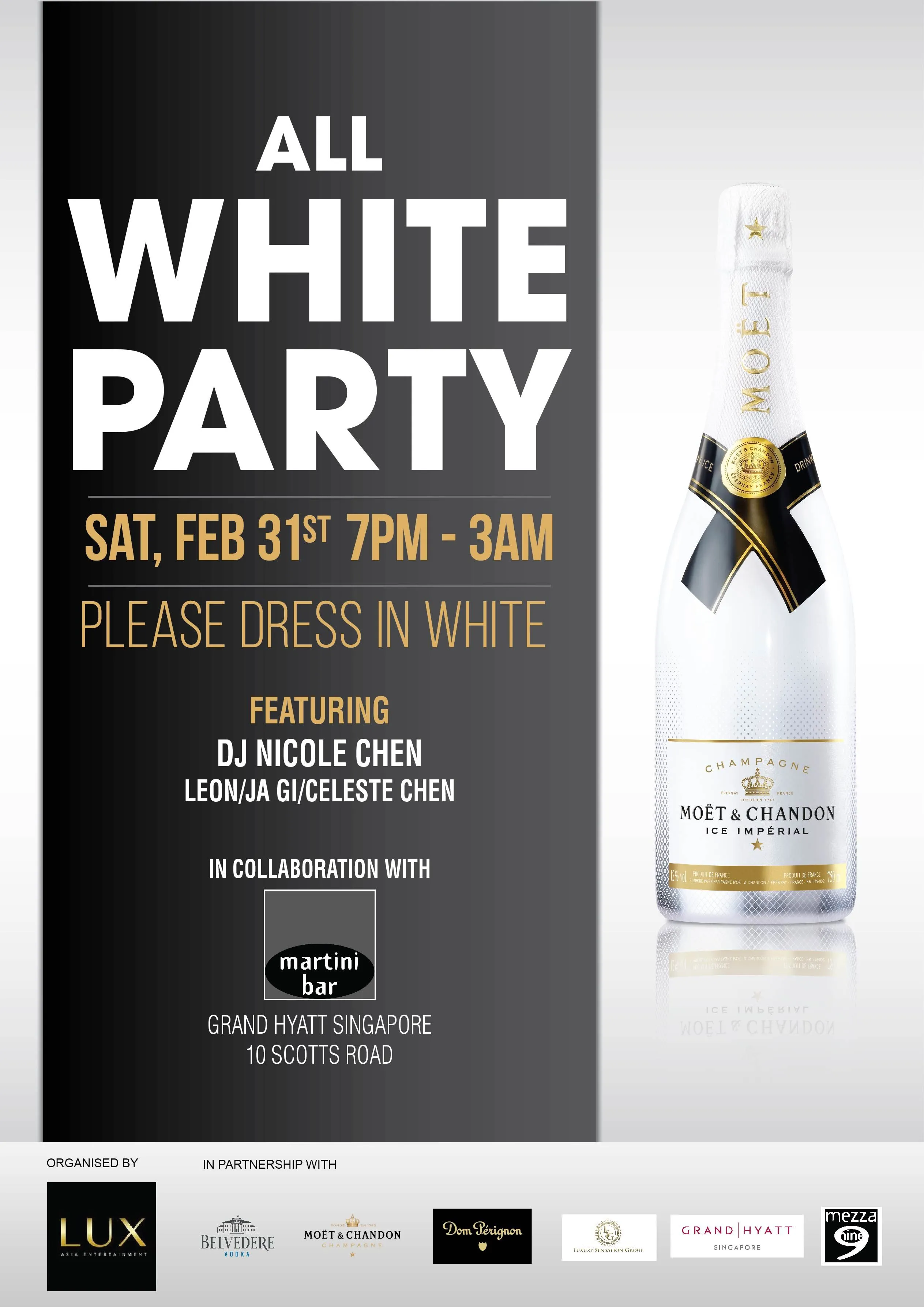 All White Party for Moët & Chandon