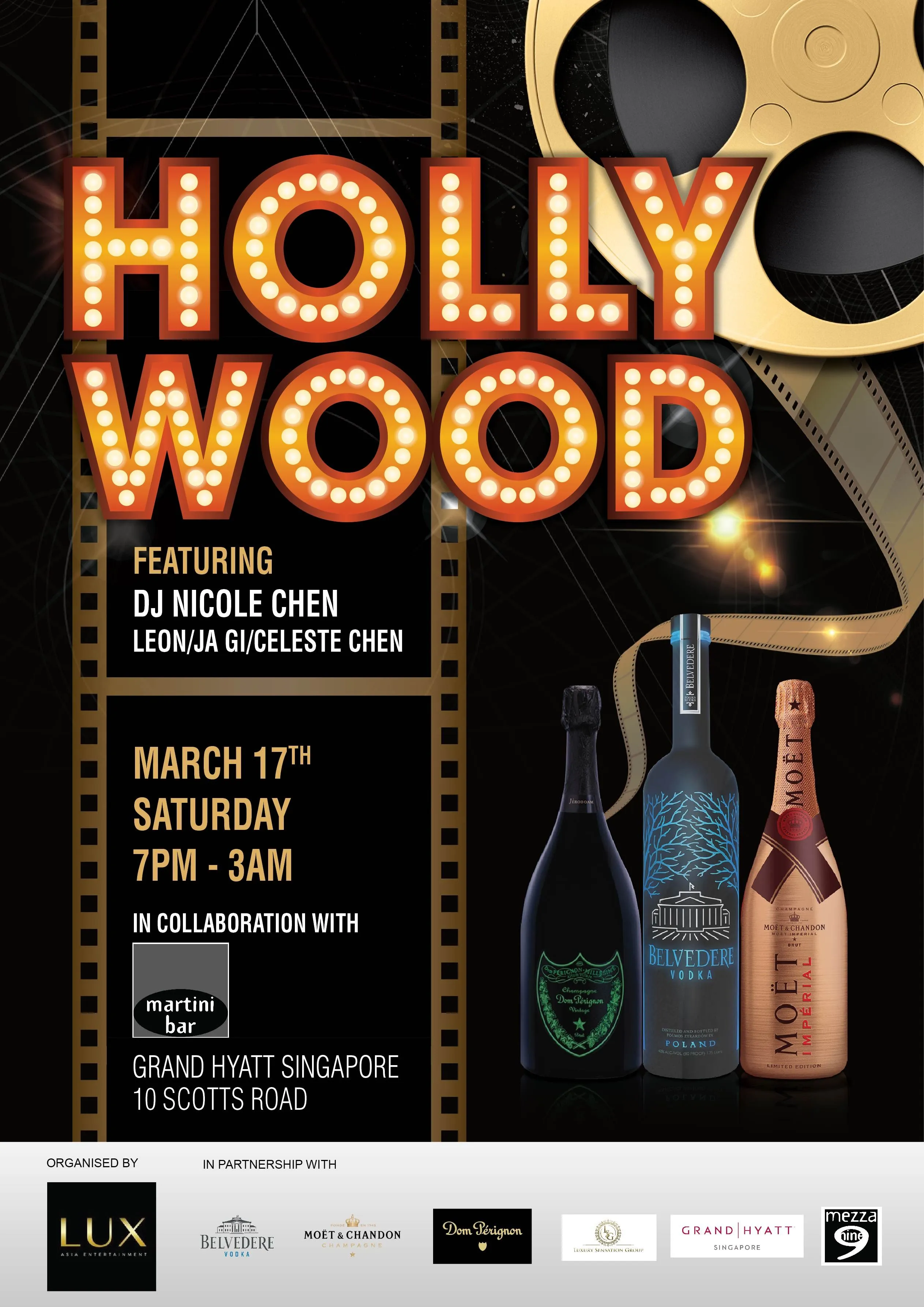 Hollywood Night for Moët & Chandon
