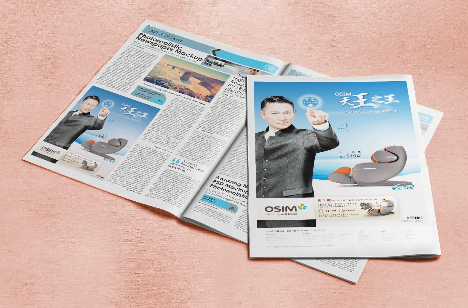 Press Ads for OSIM