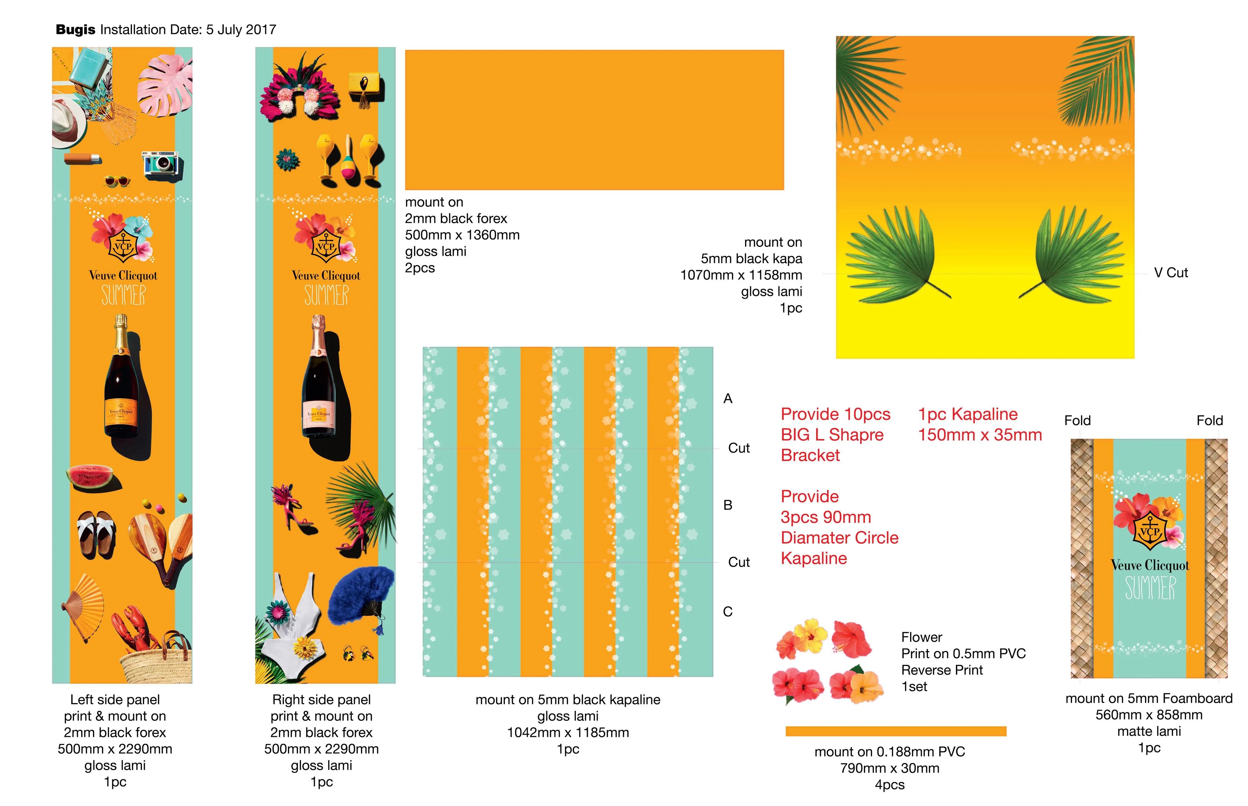 Bugis GE for Veuve Clicquot